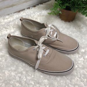 H&M Tan Canvas Sneaker 8